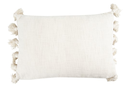 Hello Honey® Cotton Slub Lumbar Pillow with Tassels